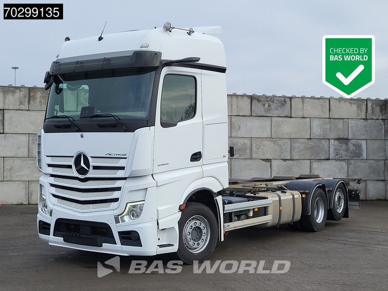 Mercedes-Benz Actros 2553 Actros 6X2 Full Air Retarder Lift Axle Euro 6 - شاحنات الحاويات / جسم علوي قابل للتغيير شاحنة: صور 1 Mercedes-Benz Actros 2553 Actros 6X2 Full Air Retarder Lift Axle Euro 6 - شاحنات الحاويات / جسم علوي قابل للتغيير شاحنة: صور 1