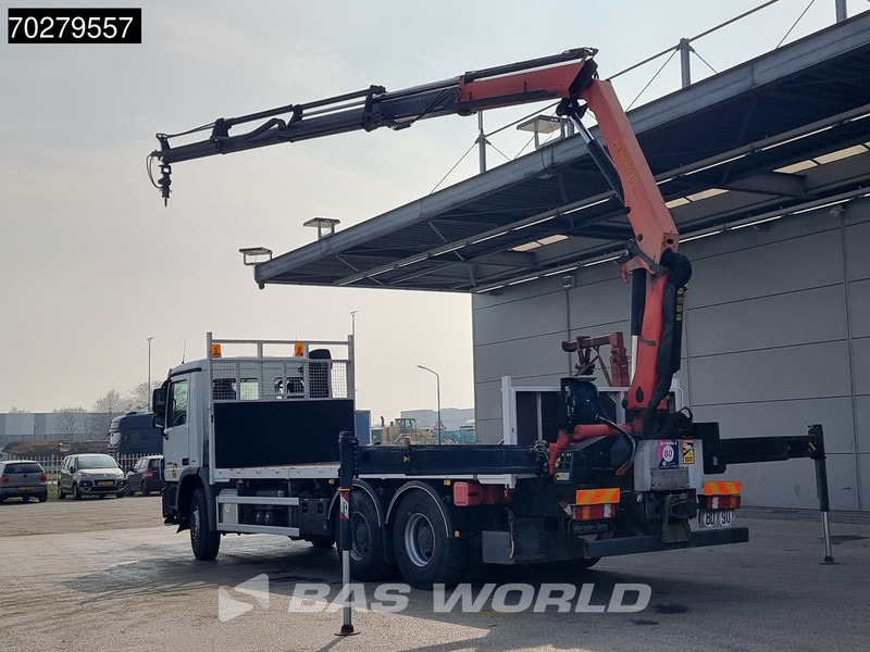 Mercedes-Benz Actros 2641 6X4 Palfinger PK18002-EH Remote Full Steel Euro 5 - شاحنات مسطحة, شاحنة كرين: صور 2 Mercedes-Benz Actros 2641 6X4 Palfinger PK18002-EH Remote Full Steel Euro 5 - شاحنات مسطحة, شاحنة كرين: صور 2