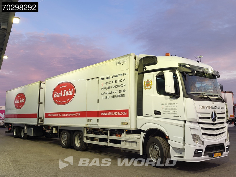 Mercedes-Benz Actros 2643 6X2 NL-Combi Frigoblock FB-FIL2 2tons Ladebordwand Retarder Automatic Xenon - مبردة شاحنة: صور 3 Mercedes-Benz Actros 2643 6X2 NL-Combi Frigoblock FB-FIL2 2tons Ladebordwand Retarder Automatic Xenon - مبردة شاحنة: صور 3