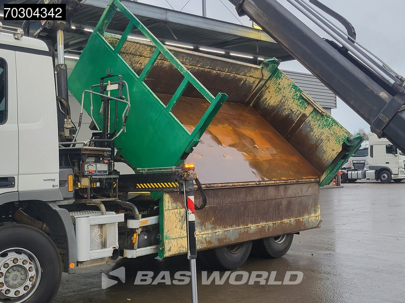 Mercedes-Benz Actros 2646 Actros 6X4 HIAB 122 BS-2 HIDUO Crane Kran 3-way tipper Big-Axle Euro 5 - قلابات, شاحنة كرين: صور 3 Mercedes-Benz Actros 2646 Actros 6X4 HIAB 122 BS-2 HIDUO Crane Kran 3-way tipper Big-Axle Euro 5 - قلابات, شاحنة كرين: صور 3