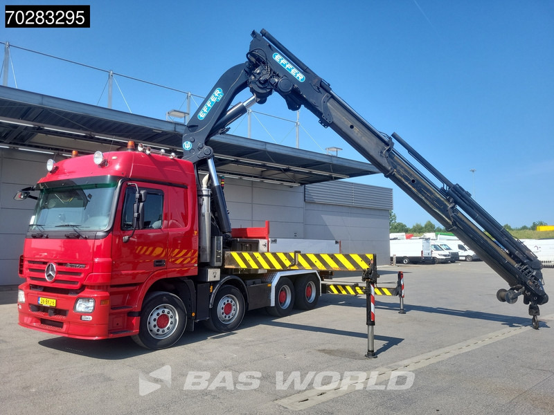 Mercedes-Benz Actros 2648 850 8X4 Effer 350/9S Kran Fifth wheel Big-Axle Automatic Euro 5 - شاحنات مسطحة, شاحنة كرين: صور 3 Mercedes-Benz Actros 2648 850 8X4 Effer 350/9S Kran Fifth wheel Big-Axle Automatic Euro 5 - شاحنات مسطحة, شاحنة كرين: صور 3