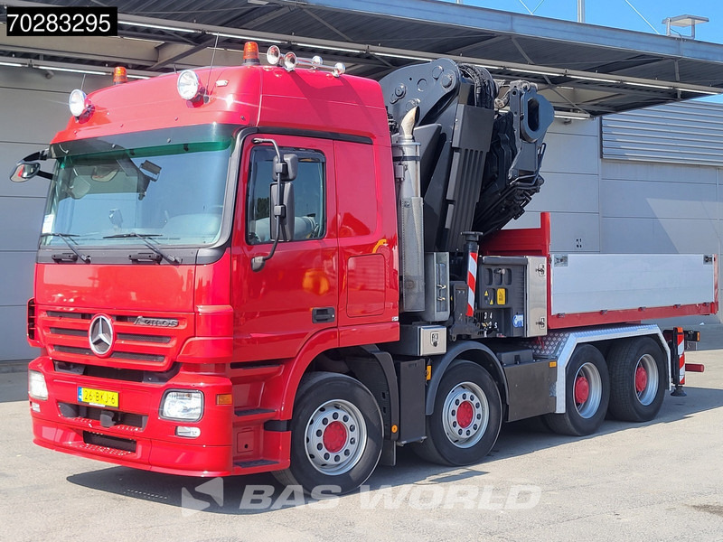 Mercedes-Benz Actros 2648 850 8X4 Effer 350/9S Kran Fifth wheel Big-Axle Automatic Euro 5 - شاحنات مسطحة, شاحنة كرين: صور 2 Mercedes-Benz Actros 2648 850 8X4 Effer 350/9S Kran Fifth wheel Big-Axle Automatic Euro 5 - شاحنات مسطحة, شاحنة كرين: صور 2