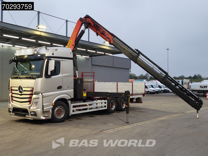 Mercedes-Benz Actros 2653 Actros 6X4 Palfinger PK34002 SH Kran Crane Retarder Xenon Euro 6 - شاحنات مسطحة, شاحنة كرين: صور 5 Mercedes-Benz Actros 2653 Actros 6X4 Palfinger PK34002 SH Kran Crane Retarder Xenon Euro 6 - شاحنات مسطحة, شاحنة كرين: صور 5