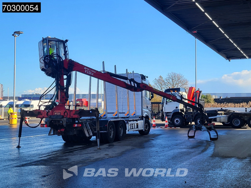 Mercedes-Benz Actros 2663 Actros 6X4 Timber truck FTG V10CX.81 wood crane Big-Axle Automatic Euro 6 - شاحنة قطع الأشجار, شاحنة كرين: صور 5 Mercedes-Benz Actros 2663 Actros 6X4 Timber truck FTG V10CX.81 wood crane Big-Axle Automatic Euro 6 - شاحنة قطع الأشجار, شاحنة كرين: صور 5