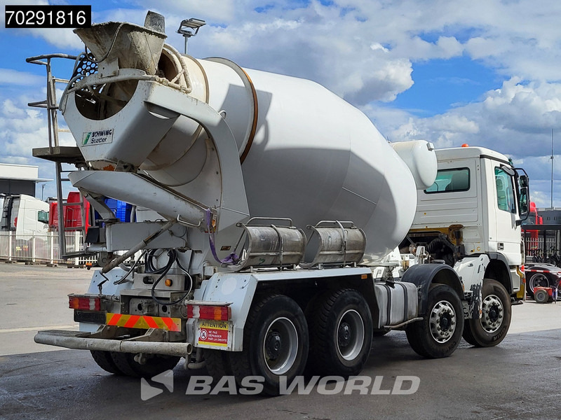 Mercedes-Benz Actros 3236 8X4 9M3 Stetter Mixer Big-Axle 3-Pedals Steelsuspension Euro 3 - شاحنة خلاطة خرسانة: صور 5 Mercedes-Benz Actros 3236 8X4 9M3 Stetter Mixer Big-Axle 3-Pedals Steelsuspension Euro 3 - شاحنة خلاطة خرسانة: صور 5