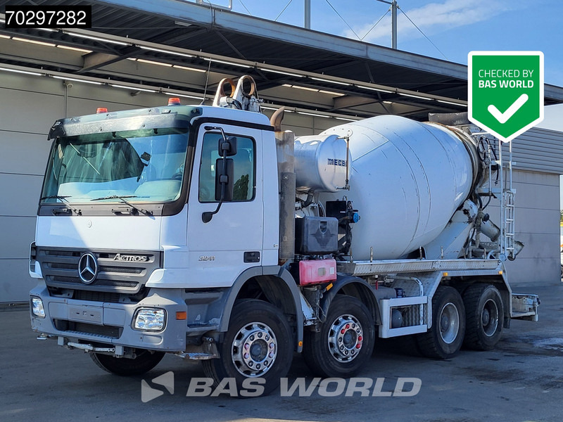 Mercedes-Benz Actros 3241 8X4 Mecbo PUMI incomplete Seelsuspension Big-Axle Euro 3 - شاحنة خلاطة خرسانة: صور 1 Mercedes-Benz Actros 3241 8X4 Mecbo PUMI incomplete Seelsuspension Big-Axle Euro 3 - شاحنة خلاطة خرسانة: صور 1