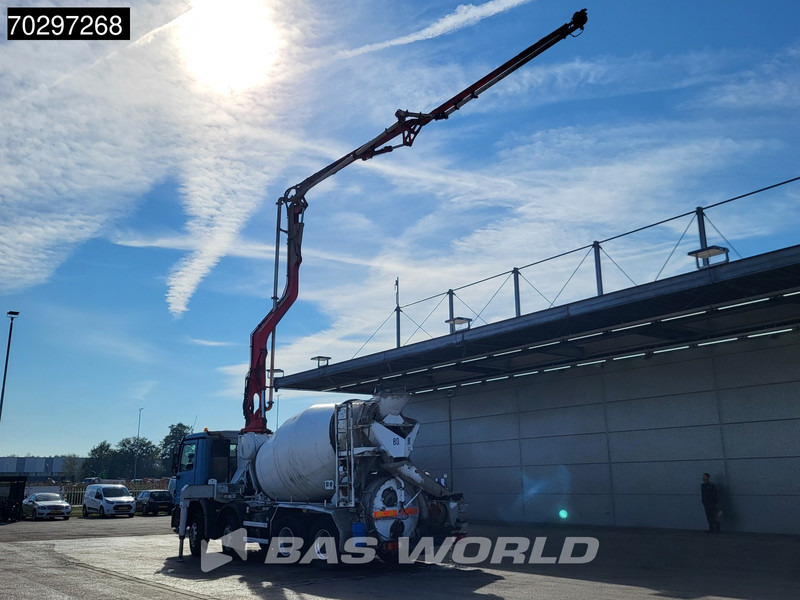 Mercedes-Benz Actros 3241 8X4 Putzmeister TMM 21-3.67 Q PUMI 7m3 Liebherr mixer Big-Axle Euro 3 - مضخة خرسانة: صور 2 Mercedes-Benz Actros 3241 8X4 Putzmeister TMM 21-3.67 Q PUMI 7m3 Liebherr mixer Big-Axle Euro 3 - مضخة خرسانة: صور 2