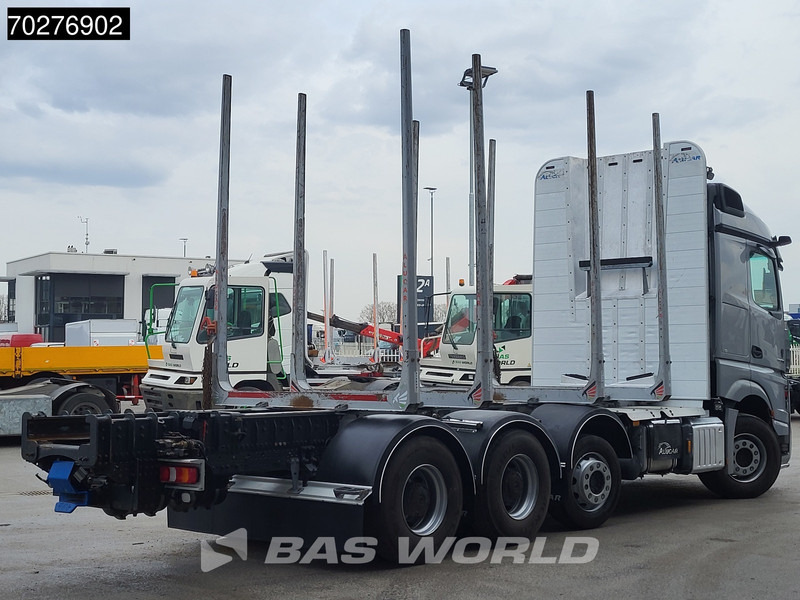 Mercedes-Benz Actros 3563 8X4 Big-Axle Lift+Lenkachse Euro 6 - شاحنة قطع الأشجار: صور 5 Mercedes-Benz Actros 3563 8X4 Big-Axle Lift+Lenkachse Euro 6 - شاحنة قطع الأشجار: صور 5