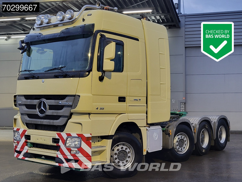 Mercedes-Benz Actros 4155 8X4 120T! 3-Pedals Retarder Big-Axle Lift+Lenkachse Euro 5 - شاحنة جرار: صور 1 Mercedes-Benz Actros 4155 8X4 120T! 3-Pedals Retarder Big-Axle Lift+Lenkachse Euro 5 - شاحنة جرار: صور 1