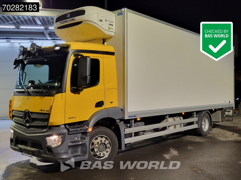Mercedes-Benz Antos 1824 4X2 18tonner Thermo King T-1200R 1500kg Ladebordwand Automatic Euro 6 - مبردة شاحنة: صور 1 Mercedes-Benz Antos 1824 4X2 18tonner Thermo King T-1200R 1500kg Ladebordwand Automatic Euro 6 - مبردة شاحنة: صور 1