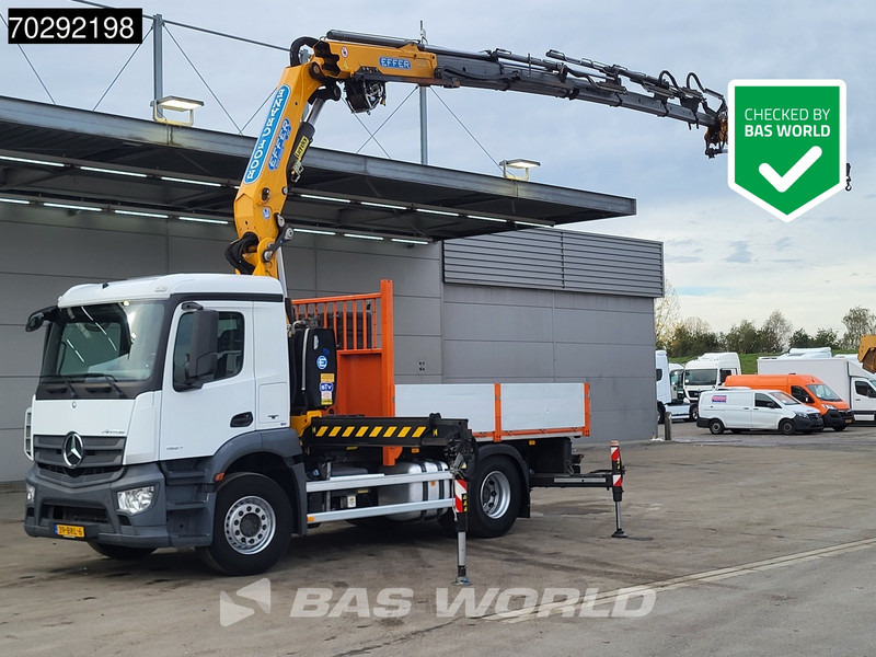 Mercedes-Benz Antos 1927 4X2 NL-Truck EFFER 315/6S Crane+Jib 4S Automatic Euro 6 - شاحنات مسطحة, شاحنة كرين: صور 1 Mercedes-Benz Antos 1927 4X2 NL-Truck EFFER 315/6S Crane+Jib 4S Automatic Euro 6 - شاحنات مسطحة, شاحنة كرين: صور 1