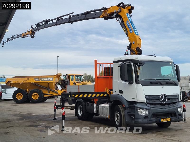Mercedes-Benz Antos 1927 4X2 NL-Truck EFFER 315/6S Crane+Jib 4S Automatic Euro 6 - شاحنات مسطحة, شاحنة كرين: صور 3 Mercedes-Benz Antos 1927 4X2 NL-Truck EFFER 315/6S Crane+Jib 4S Automatic Euro 6 - شاحنات مسطحة, شاحنة كرين: صور 3