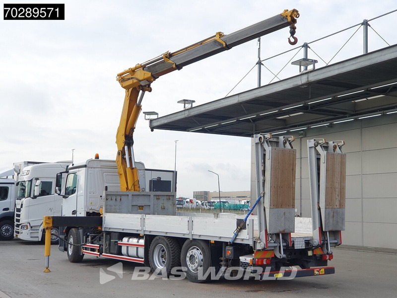 Mercedes-Benz Antos 2542 6X2 Fassi F330A023 Crane Kran Hydraulic ramps Retarder Lift+steering Euro 6 - شاحنات مسطحة, شاحنة كرين: صور 2 Mercedes-Benz Antos 2542 6X2 Fassi F330A023 Crane Kran Hydraulic ramps Retarder Lift+steering Euro 6 - شاحنات مسطحة, شاحنة كرين: صور 2
