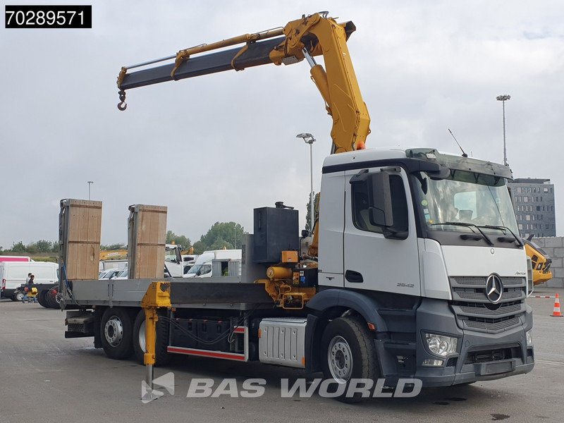 Mercedes-Benz Antos 2542 6X2 Fassi F330A023 Crane Kran Hydraulic ramps Retarder Lift+steering Euro 6 - شاحنات مسطحة, شاحنة كرين: صور 3 Mercedes-Benz Antos 2542 6X2 Fassi F330A023 Crane Kran Hydraulic ramps Retarder Lift+steering Euro 6 - شاحنات مسطحة, شاحنة كرين: صور 3