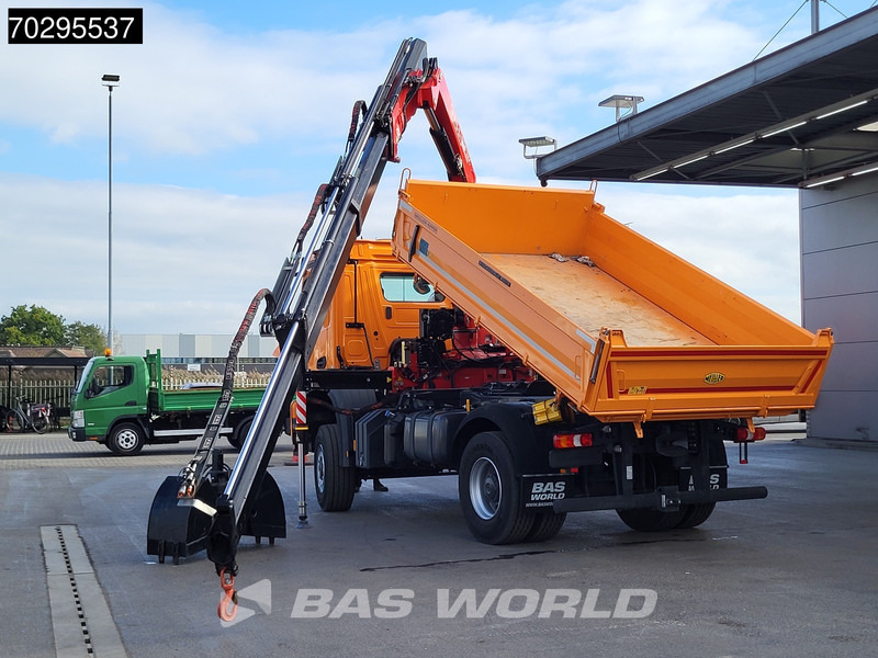 Mercedes-Benz Arocs 1835 4X4 4x4 Fassi F135AC.0.24 Crane Kran Meiller 3-Way Tipper Big-Axle - قلابات, شاحنة كرين: صور 2 Mercedes-Benz Arocs 1835 4X4 4x4 Fassi F135AC.0.24 Crane Kran Meiller 3-Way Tipper Big-Axle - قلابات, شاحنة كرين: صور 2