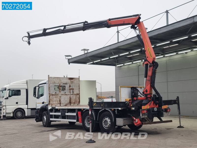 Mercedes-Benz Arocs 2536 6X2 Palfinger PK 16002 Crane Lenkasche Euro 6 - شاحنات مسطحة, شاحنة كرين: صور 2 Mercedes-Benz Arocs 2536 6X2 Palfinger PK 16002 Crane Lenkasche Euro 6 - شاحنات مسطحة, شاحنة كرين: صور 2
