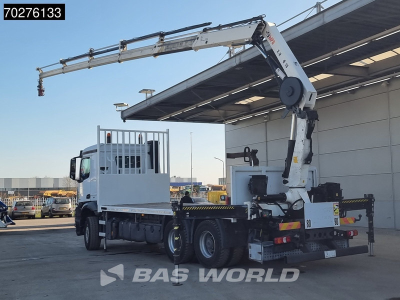 Mercedes-Benz Arocs 2636 6X4 HIAB X-HIDUO 188 ES-S Crane Kran Big axle Euro 6 - شاحنات مسطحة, شاحنة كرين: صور 2 Mercedes-Benz Arocs 2636 6X4 HIAB X-HIDUO 188 ES-S Crane Kran Big axle Euro 6 - شاحنات مسطحة, شاحنة كرين: صور 2