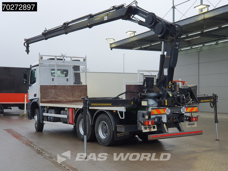 Mercedes-Benz Arocs 2636 6X4 Hiab 144 E-3 Hipro Kran Crane Remote Full Steel Euro 6 - شاحنات مسطحة, شاحنة كرين: صور 3 Mercedes-Benz Arocs 2636 6X4 Hiab 144 E-3 Hipro Kran Crane Remote Full Steel Euro 6 - شاحنات مسطحة, شاحنة كرين: صور 3