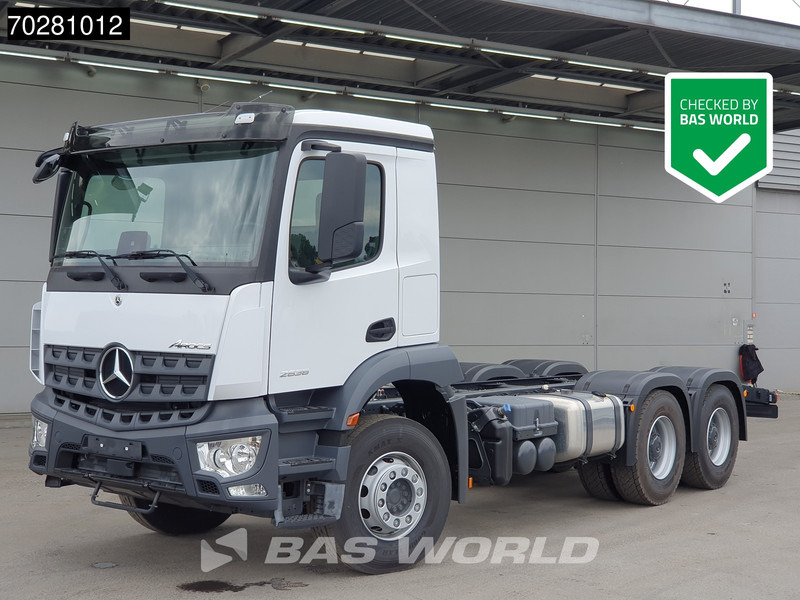 Mercedes-Benz Arocs 2636 6X4 NEW chassis Flange PTO Big-Axle Steelsuspension Euro 6 - الشاسيه شاحنة: صور 1 Mercedes-Benz Arocs 2636 6X4 NEW chassis Flange PTO Big-Axle Steelsuspension Euro 6 - الشاسيه شاحنة: صور 1