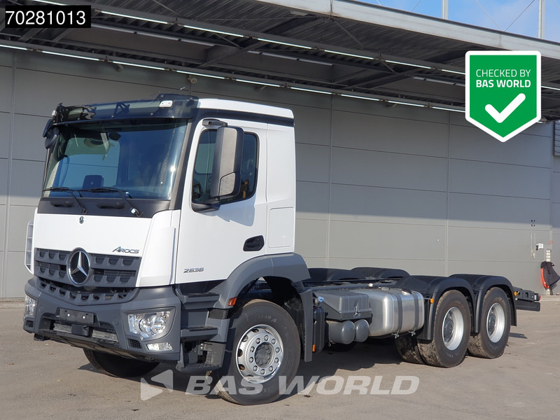 Mercedes-Benz Arocs 2636 6X4 NEW chassis Flywheel PTO Big-Axle Automatic Steelsuspension Euro 6 - الشاسيه شاحنة: صور 1 Mercedes-Benz Arocs 2636 6X4 NEW chassis Flywheel PTO Big-Axle Automatic Steelsuspension Euro 6 - الشاسيه شاحنة: صور 1