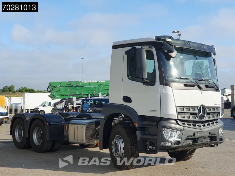 Mercedes-Benz Arocs 2636 6X4 NEW chassis Flywheel PTO Big-Axle Automatic Steelsuspension Euro 6 - الشاسيه شاحنة: صور 3 Mercedes-Benz Arocs 2636 6X4 NEW chassis Flywheel PTO Big-Axle Automatic Steelsuspension Euro 6 - الشاسيه شاحنة: صور 3