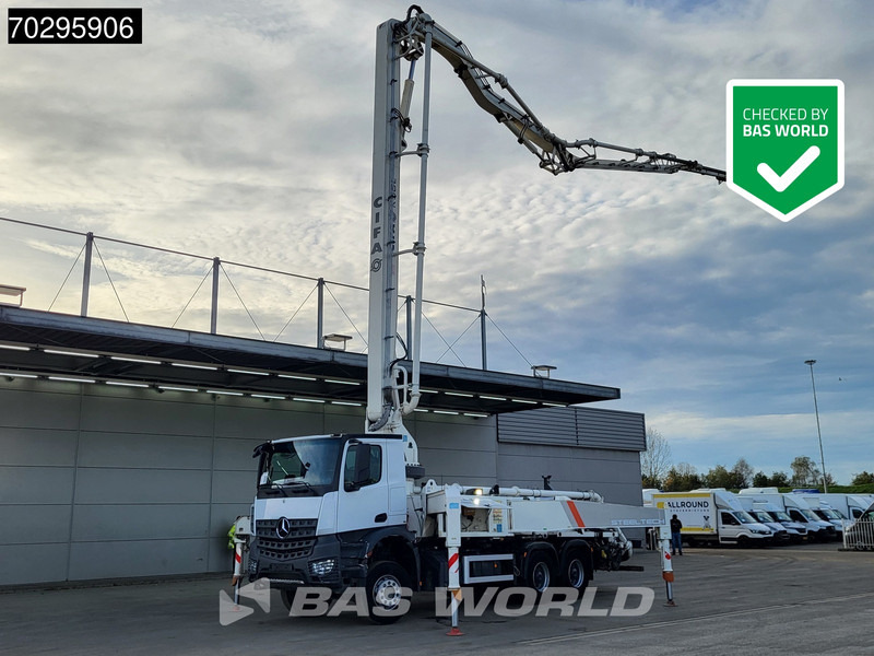 Mercedes-Benz Arocs 2640 6X4 36mtr CIFA K36L-HP168EC 4 arm Automatic Big-Axle Steelsuspension Euro 6 - مضخة خرسانة: صور 1 Mercedes-Benz Arocs 2640 6X4 36mtr CIFA K36L-HP168EC 4 arm Automatic Big-Axle Steelsuspension Euro 6 - مضخة خرسانة: صور 1