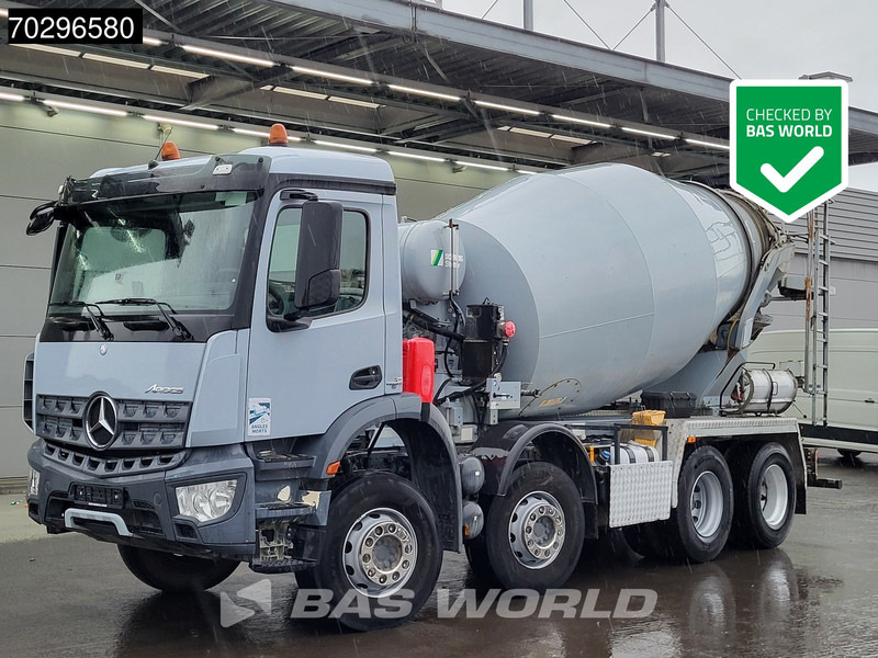Mercedes-Benz Arocs 3240 8X4 9m3 Stetter Mixer Full Steel Euro 6 - شاحنة خلاطة خرسانة: صور 1 Mercedes-Benz Arocs 3240 8X4 9m3 Stetter Mixer Full Steel Euro 6 - شاحنة خلاطة خرسانة: صور 1
