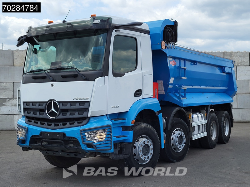 قلابات Mercedes-Benz Arocs 3243 8X4 16m3 tipper Big-Axle Steelsuspension Automatic Navi Euro 6: صور 6