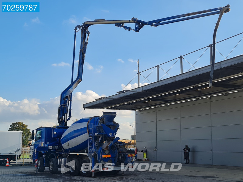 Mercedes-Benz Arocs 3251 8X4 PUMI Putzmeister TMM 24 + Liebherr 7m3 Mixer Retarder Euro 6 - مضخة خرسانة: صور 5 Mercedes-Benz Arocs 3251 8X4 PUMI Putzmeister TMM 24 + Liebherr 7m3 Mixer Retarder Euro 6 - مضخة خرسانة: صور 5