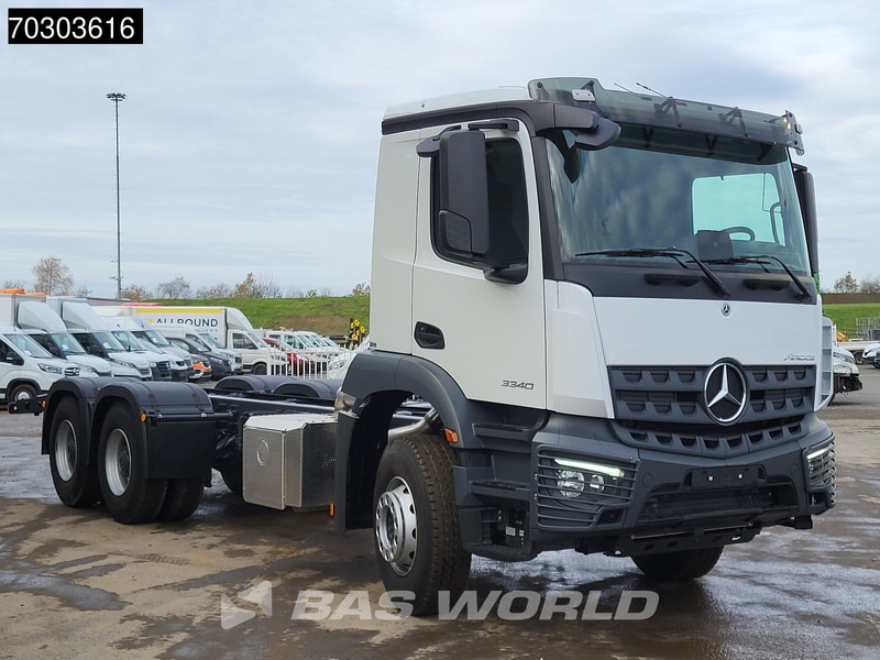Mercedes-Benz Arocs 3340 6X4 NEW! Euro 5 Full Steel Big Axle Automatic - الشاسيه شاحنة: صور 3 Mercedes-Benz Arocs 3340 6X4 NEW! Euro 5 Full Steel Big Axle Automatic - الشاسيه شاحنة: صور 3
