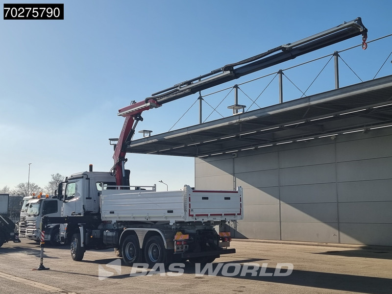 Mercedes-Benz Arocs 3348 6X6 Full Steel Retarder Fassi 25T/M Crane Kran Euro 6 - قلابات, شاحنة كرين: صور 2 Mercedes-Benz Arocs 3348 6X6 Full Steel Retarder Fassi 25T/M Crane Kran Euro 6 - قلابات, شاحنة كرين: صور 2