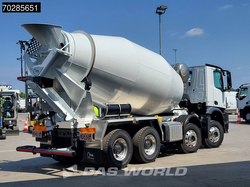 جديد شاحنة خلاطة خرسانة Mercedes-Benz Arocs 3743 8X4 NEW! 10m3 Mixer Big-Axle Steelsuspension Automatic Euro 6: صور 10