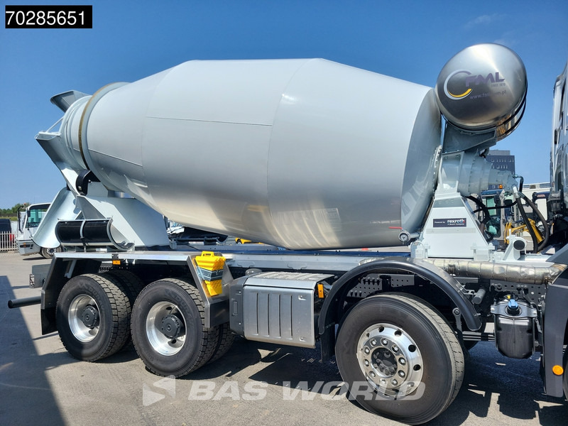 جديد شاحنة خلاطة خرسانة Mercedes-Benz Arocs 3743 8X4 NEW! 10m3 Mixer Big-Axle Steelsuspension Automatic Euro 6: صور 15