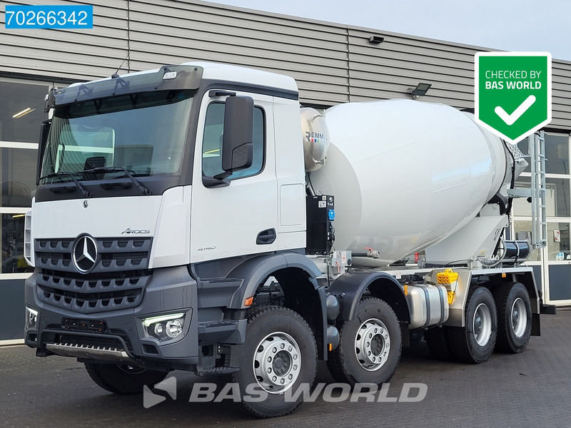 Mercedes-Benz Arocs 4140 8X4 NEW 10m3 Remmel mixer Big-Axle Steelsuspension Euro 3 - شاحنة خلاطة خرسانة: صور 1 Mercedes-Benz Arocs 4140 8X4 NEW 10m3 Remmel mixer Big-Axle Steelsuspension Euro 3 - شاحنة خلاطة خرسانة: صور 1