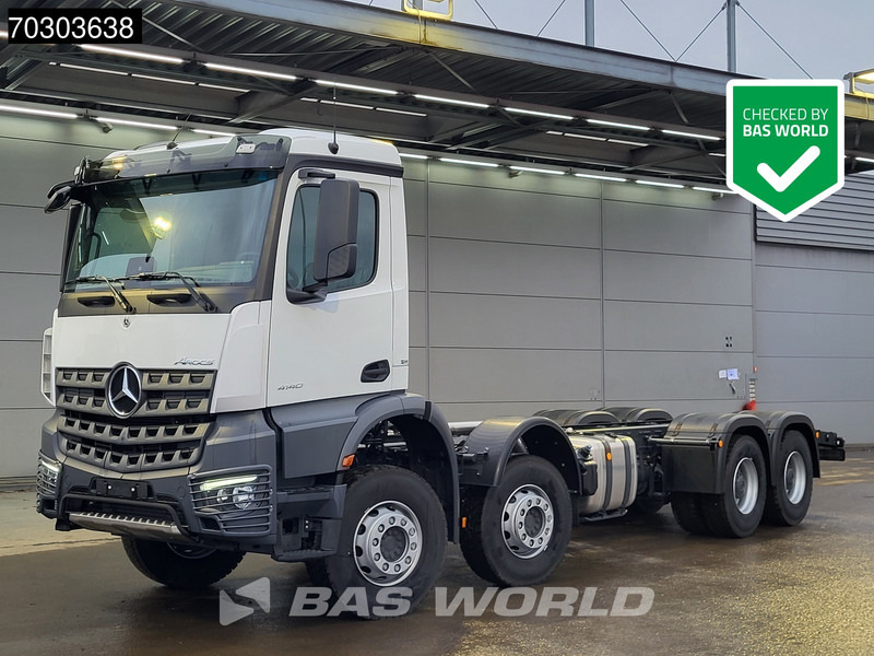 Mercedes-Benz Arocs 4140 8X4 NEW! Chassis Automatic Steelsuspension Euro 5 - الشاسيه شاحنة: صور 1 Mercedes-Benz Arocs 4140 8X4 NEW! Chassis Automatic Steelsuspension Euro 5 - الشاسيه شاحنة: صور 1