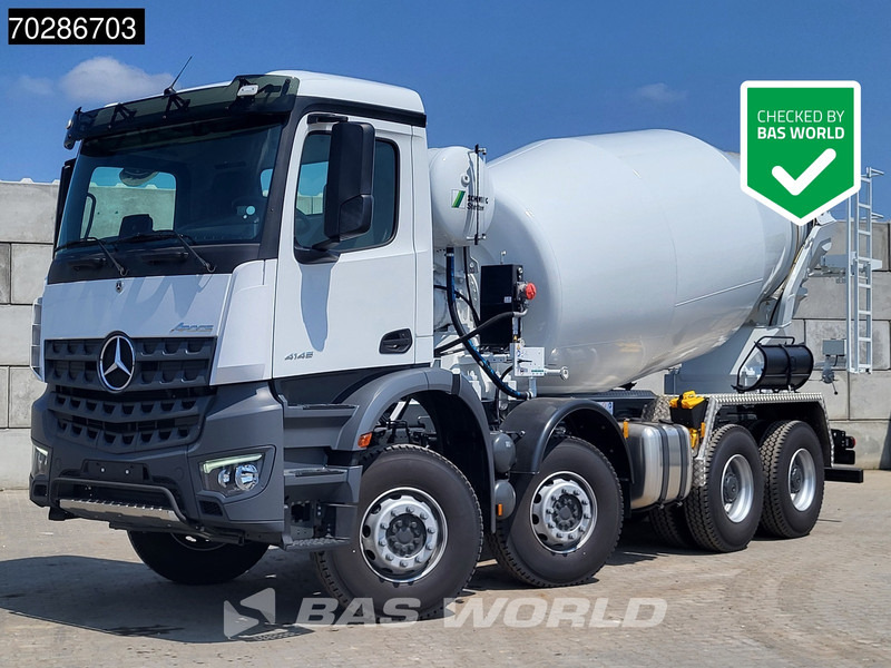 Mercedes-Benz Arocs 4145 8X4 NEW! 11m3 Schwing Stetter Mixer Big-Axle Manual Euro 3 - شاحنة خلاطة خرسانة: صور 1 Mercedes-Benz Arocs 4145 8X4 NEW! 11m3 Schwing Stetter Mixer Big-Axle Manual Euro 3 - شاحنة خلاطة خرسانة: صور 1