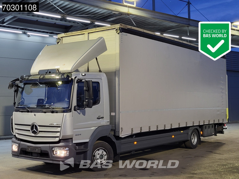 Mercedes-Benz Atego 1224 4X2 280cm height box 1500kg Ladebordwand Automatic Euro 6 - شاحنة ستارة: صور 1 Mercedes-Benz Atego 1224 4X2 280cm height box 1500kg Ladebordwand Automatic Euro 6 - شاحنة ستارة: صور 1
