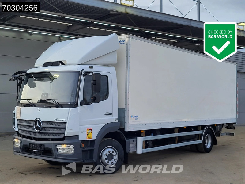 Mercedes-Benz Atego 1318 4X2 13.5tonner Automatic 1500kg Ladebordwand Euro 6 - بصندوق مغلق شاحنة: صور 1 Mercedes-Benz Atego 1318 4X2 13.5tonner Automatic 1500kg Ladebordwand Euro 6 - بصندوق مغلق شاحنة: صور 1