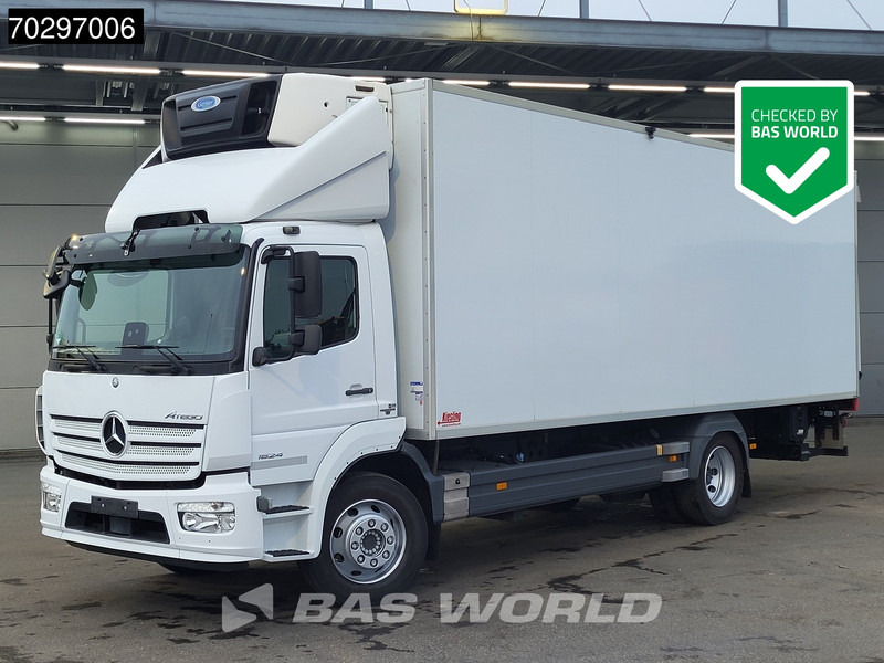 Mercedes-Benz Atego 1624 4X2 16tonner Carrier Supra 1250 Mt 2000kg Ladebordwand Automatic - مبردة شاحنة: صور 1 Mercedes-Benz Atego 1624 4X2 16tonner Carrier Supra 1250 Mt 2000kg Ladebordwand Automatic - مبردة شاحنة: صور 1