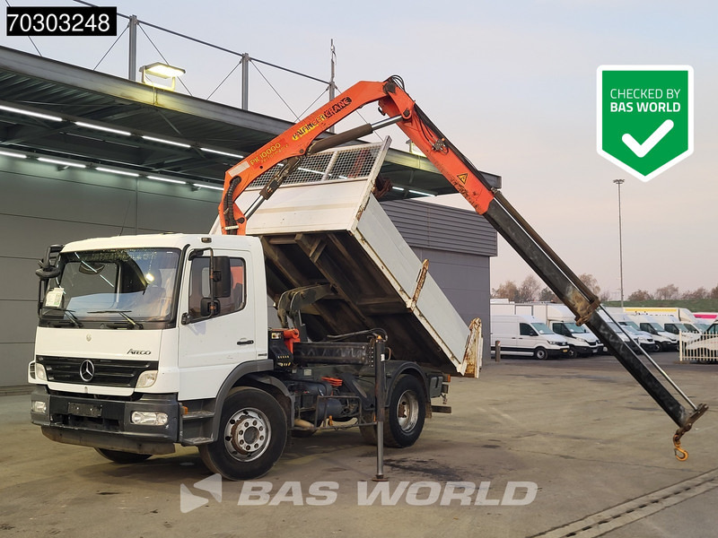 Mercedes-Benz Atego 1624 4X2 Palfinger PK10000 Kran Crane Manual Steelsuspension Euro 4 - قلابات, شاحنة كرين: صور 1 Mercedes-Benz Atego 1624 4X2 Palfinger PK10000 Kran Crane Manual Steelsuspension Euro 4 - قلابات, شاحنة كرين: صور 1