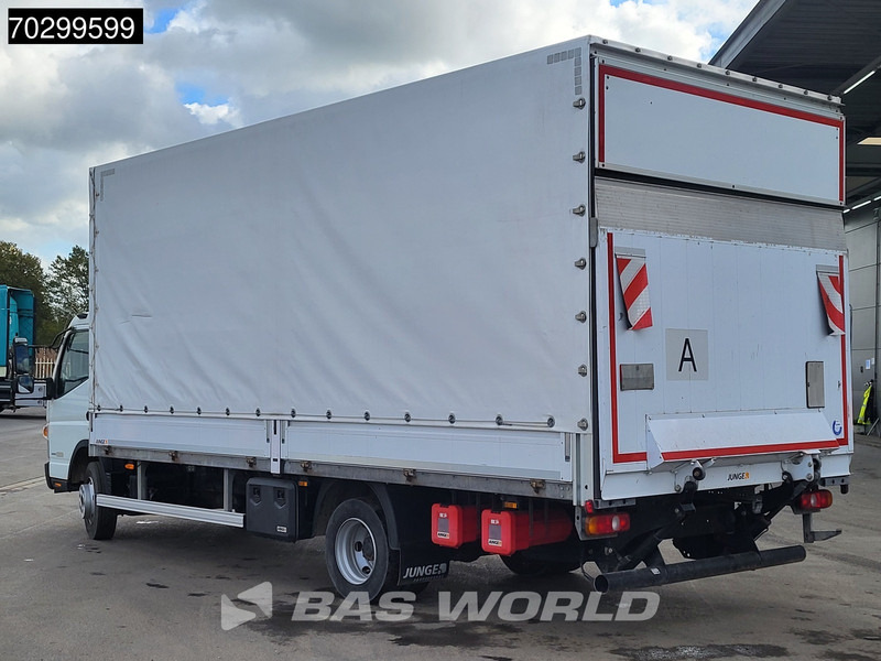 Mitsubishi Fuso 7C18 4X2 7.5tonner Curtainsider Ladebordwand Automatic Euro 6 - شاحنة ستارة: صور 2 Mitsubishi Fuso 7C18 4X2 7.5tonner Curtainsider Ladebordwand Automatic Euro 6 - شاحنة ستارة: صور 2