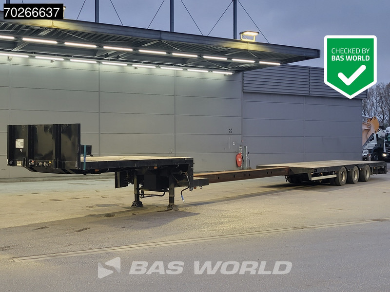 Nooteboom MCO-48-03VIL NL-Trailer Extendable 3x lenkachse - عربة مسطحة منخفضة نصف مقطورة: صور 1 Nooteboom MCO-48-03VIL NL-Trailer Extendable 3x lenkachse - عربة مسطحة منخفضة نصف مقطورة: صور 1