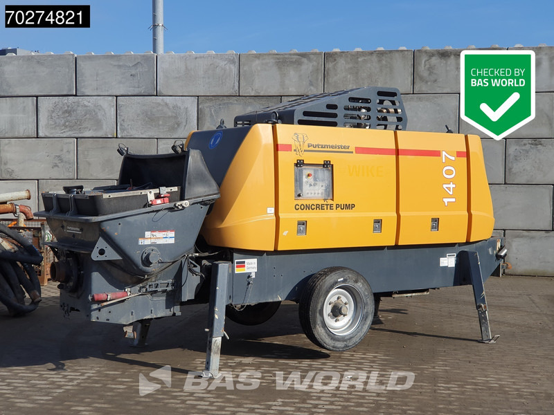 Putzmeister BSA 1407 D5 Concrete Pump | 71 m³/hr - مضخة خرسانة: صور 1 Putzmeister BSA 1407 D5 Concrete Pump | 71 m³/hr - مضخة خرسانة: صور 1