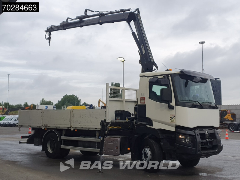 Renault C 380 4X2 HIAB 122 B-3 HIDUO Kran Crane Steelsuspension Big-Axle Euro 6 - شاحنات مسطحة, شاحنة كرين: صور 3 Renault C 380 4X2 HIAB 122 B-3 HIDUO Kran Crane Steelsuspension Big-Axle Euro 6 - شاحنات مسطحة, شاحنة كرين: صور 3