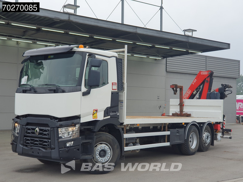 Renault C 380 6X2 Fassi F155A.0.23 E-ACTIVE Remote Control Euro 6 - شاحنات مسطحة, شاحنة كرين: صور 2 Renault C 380 6X2 Fassi F155A.0.23 E-ACTIVE Remote Control Euro 6 - شاحنات مسطحة, شاحنة كرين: صور 2