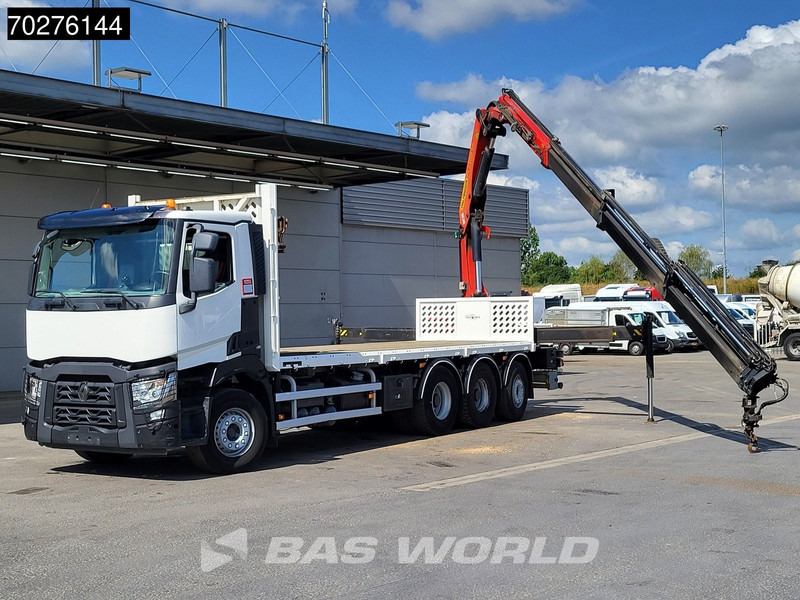 Renault C 380 8X4 Palfinger PK 23001 EH Remote Lift+Lenkachse Euro 6 - شاحنات مسطحة, شاحنة كرين: صور 3 Renault C 380 8X4 Palfinger PK 23001 EH Remote Lift+Lenkachse Euro 6 - شاحنات مسطحة, شاحنة كرين: صور 3