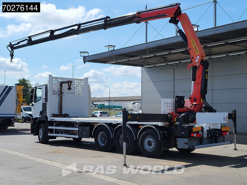 Renault C 380 8X4 Palfinger PK 23001 EH Remote Lift+Lenkachse Euro 6 - شاحنات مسطحة, شاحنة كرين: صور 2 Renault C 380 8X4 Palfinger PK 23001 EH Remote Lift+Lenkachse Euro 6 - شاحنات مسطحة, شاحنة كرين: صور 2