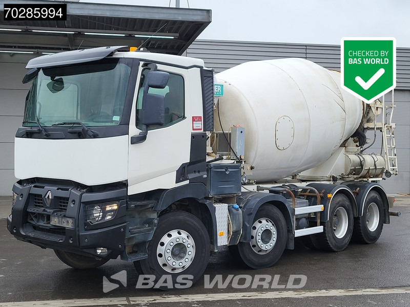 Renault C 430 8X4 9m3 IMER Mixer Big-Axle Steelsuspension Automatic Euro 6 - شاحنة خلاطة خرسانة: صور 1 Renault C 430 8X4 9m3 IMER Mixer Big-Axle Steelsuspension Automatic Euro 6 - شاحنة خلاطة خرسانة: صور 1