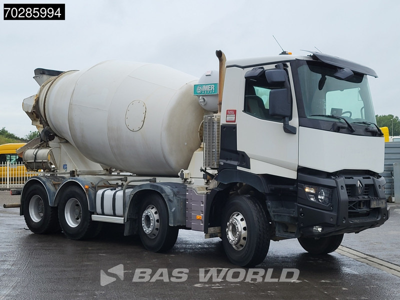 Renault C 430 8X4 9m3 IMER Mixer Big-Axle Steelsuspension Automatic Euro 6 - شاحنة خلاطة خرسانة: صور 3 Renault C 430 8X4 9m3 IMER Mixer Big-Axle Steelsuspension Automatic Euro 6 - شاحنة خلاطة خرسانة: صور 3