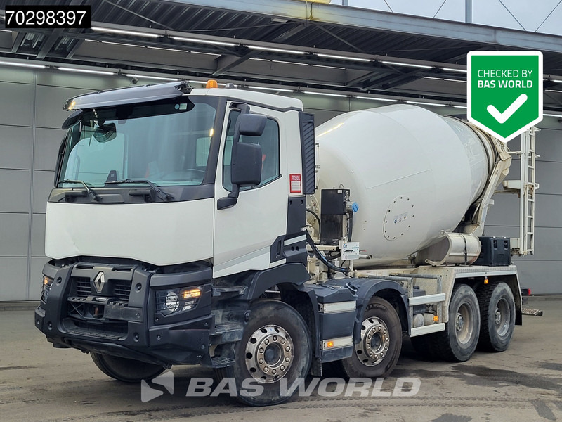 Renault C 430 8X4 9m3 Stetter Mixer Big-Axle Steelsuspension Automatic Euro 6 - شاحنة خلاطة خرسانة: صور 1 Renault C 430 8X4 9m3 Stetter Mixer Big-Axle Steelsuspension Automatic Euro 6 - شاحنة خلاطة خرسانة: صور 1